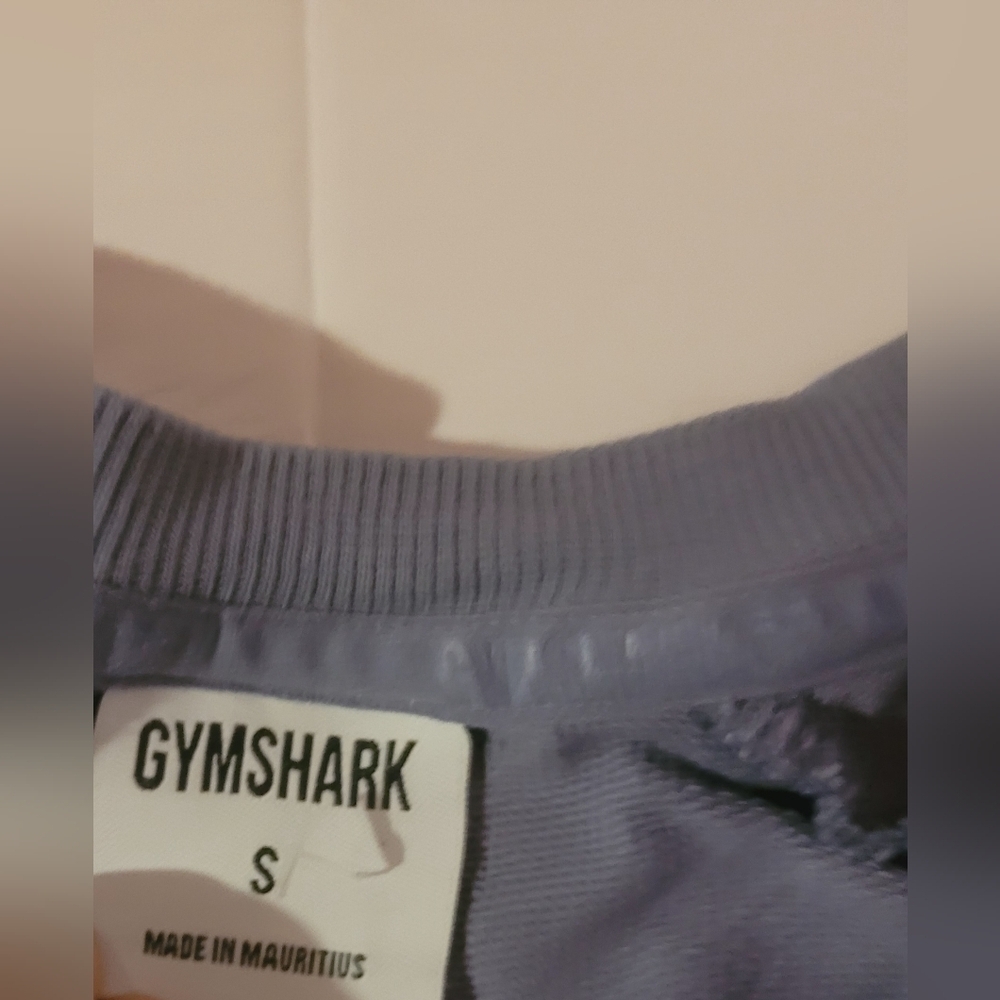 GYMSHARK Woman's Purple Training Top Size Small - Picture 7 of 9